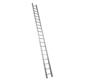Алюминиевая лестница приставная 5 м на 18 ступеней (профессиональная) фото 1 ТехПром