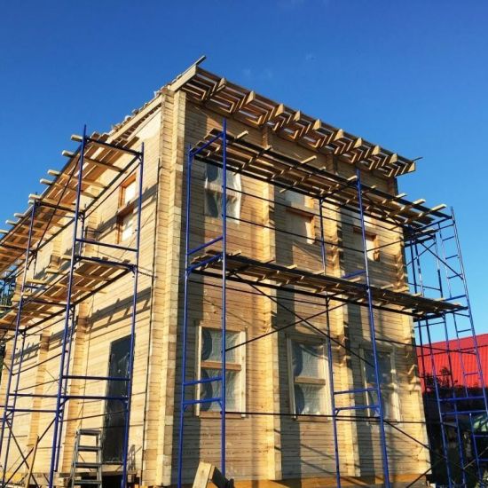 Як правильно кріпити будівельні риштування?