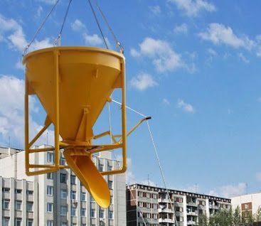 Устаткування для заливки бетону і розчину: види