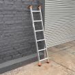 Драбина алюмінієва 1.69 м приставна односекційна ТЕХПРОМ на 6 сходинок 