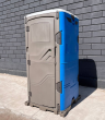 Біотуалет кабіна трансформер синій