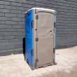 Біотуалет кабіна трансформер синій
