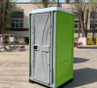 Біотуалет пластикова кабіна Люкс "зелений лайм"