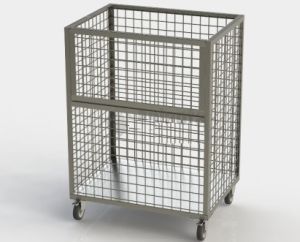 Скриня для овочів пересувна 600 х 600 х 1200 (мм) ЕТАЛОН