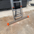 Лестница алюминиевая двухсекционная 2 х 12 ступеней (универсальная)
