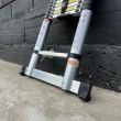 Драбина телескопічна 3.2 м приставна на 11 сходинок 