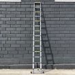 Драбина телескопічна 4.4 м приставна на 15 сходинок 