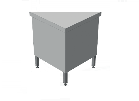 Нейтральний елемент кутовий (НЕ-К) внутрішній 90° СТАНДАРТ 201/Ст.3 (без полиць)