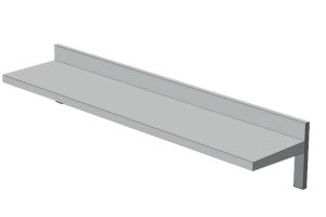 Полиця кухонна навісна ПК-1 СТАНДАРТ 500 х 250 х 140 (мм)