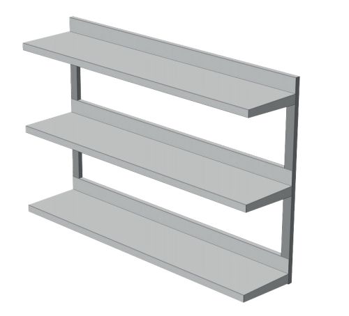 Полиця кухонна навісна ПК-3 СТАНДАРТ 500 х 690 х 250 (мм)