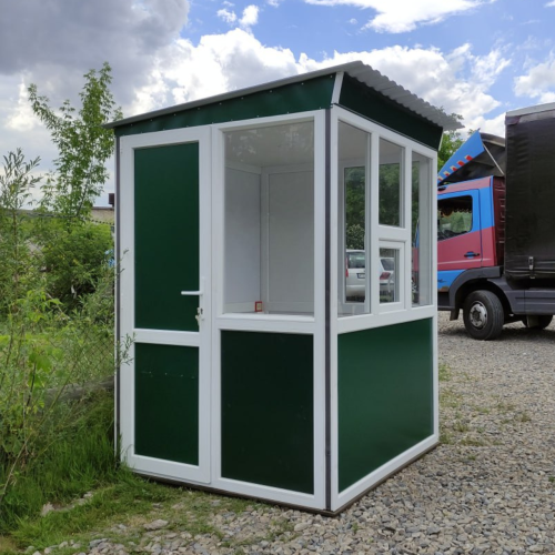 Пост охорони "Антивандал" з вікном 150х150 (см)