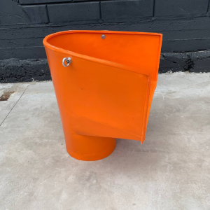 Приемная горловина мусороспуска универсальная