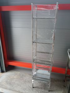 Стеллаж для сушки посуды СТС - 3ТС, 400 х 320 х 1800 (мм)