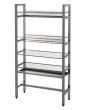 Стеллаж для сушки посуды СТС - 3ТС, 400 х 320 х 1800 (мм)