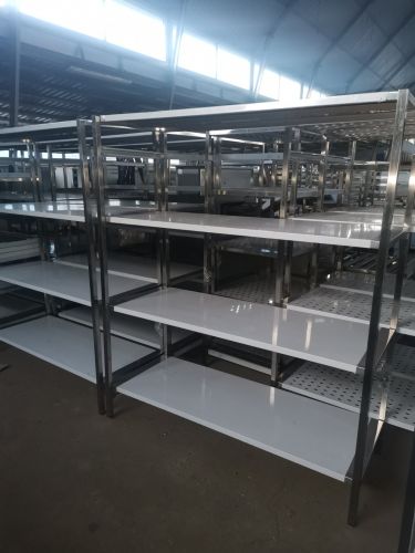 Стелаж для сушіння посуду СТС - 4С, 400 х 320 х 1800 (мм)