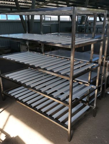 Стелаж виробничий з гратчастими полицями СТПРШ-5