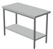 Стіл виробничий острівний (з полицею) 500 х 700 (мм)