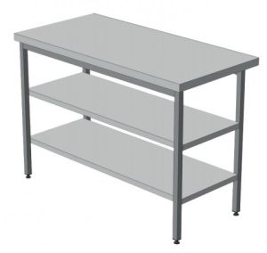 Стіл виробничий розбірний з двома полицями 500 х 600 (мм)