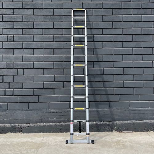 Драбина телескопічна 3.8 м приставна на 13 сходинок