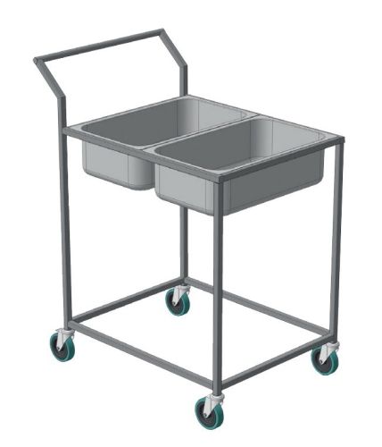Візок кухонний для заготівок GN 2/1 (без полиці)