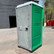 Туалетная кабина Люкс зеленая комплект с раковиной и умывальником