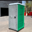Туалетная кабина уличная Люкс зеленый с писсуаром
