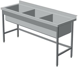 Ванна мийна зварна ВС-3 AISI 304