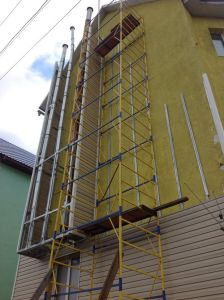 Вишка-тура 4 м настил 0.75 х 2.0 (м)  1+2