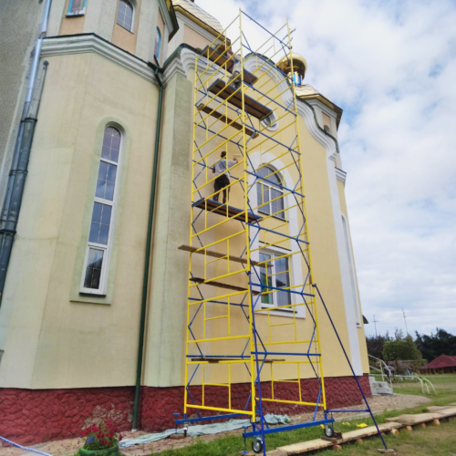 Вишка тура 10 м ТЕХПРОМ будівельна 2.0 х 2.0 (м) 7+1