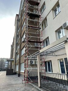 Будівельна риштовка 14 м PRO 1.2 х 2.0 (м) 10+1